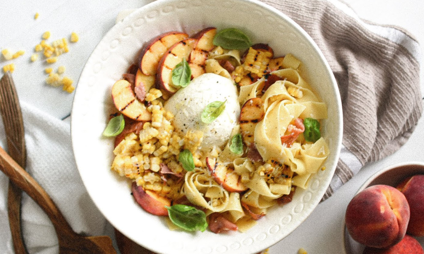 Peaches n’ Cream Pasta Recipe